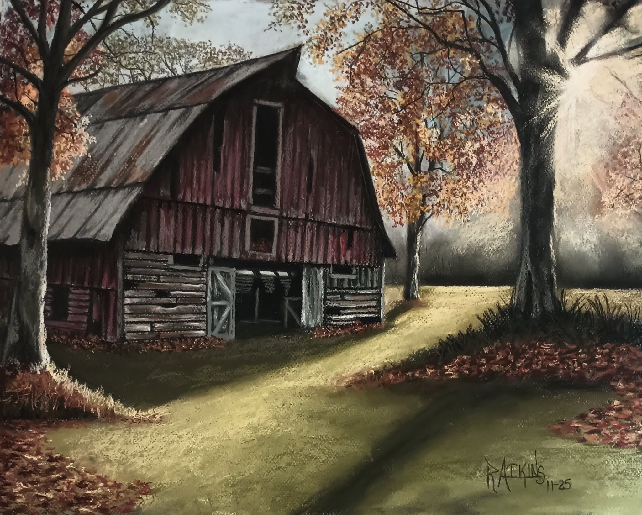 Commission painting example