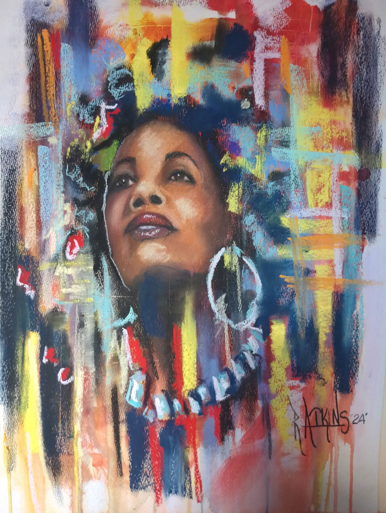 Commission painting example