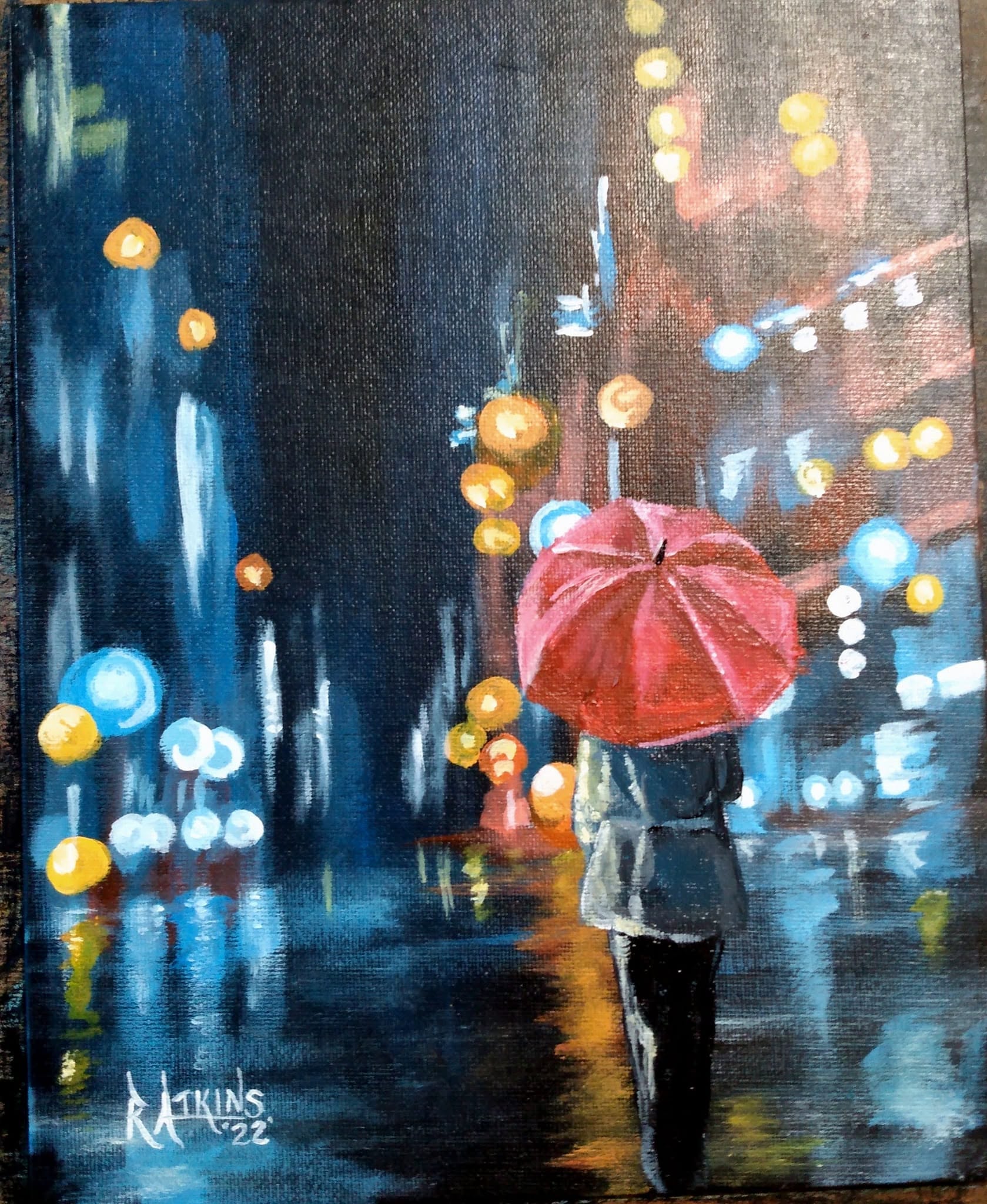 Commission painting example